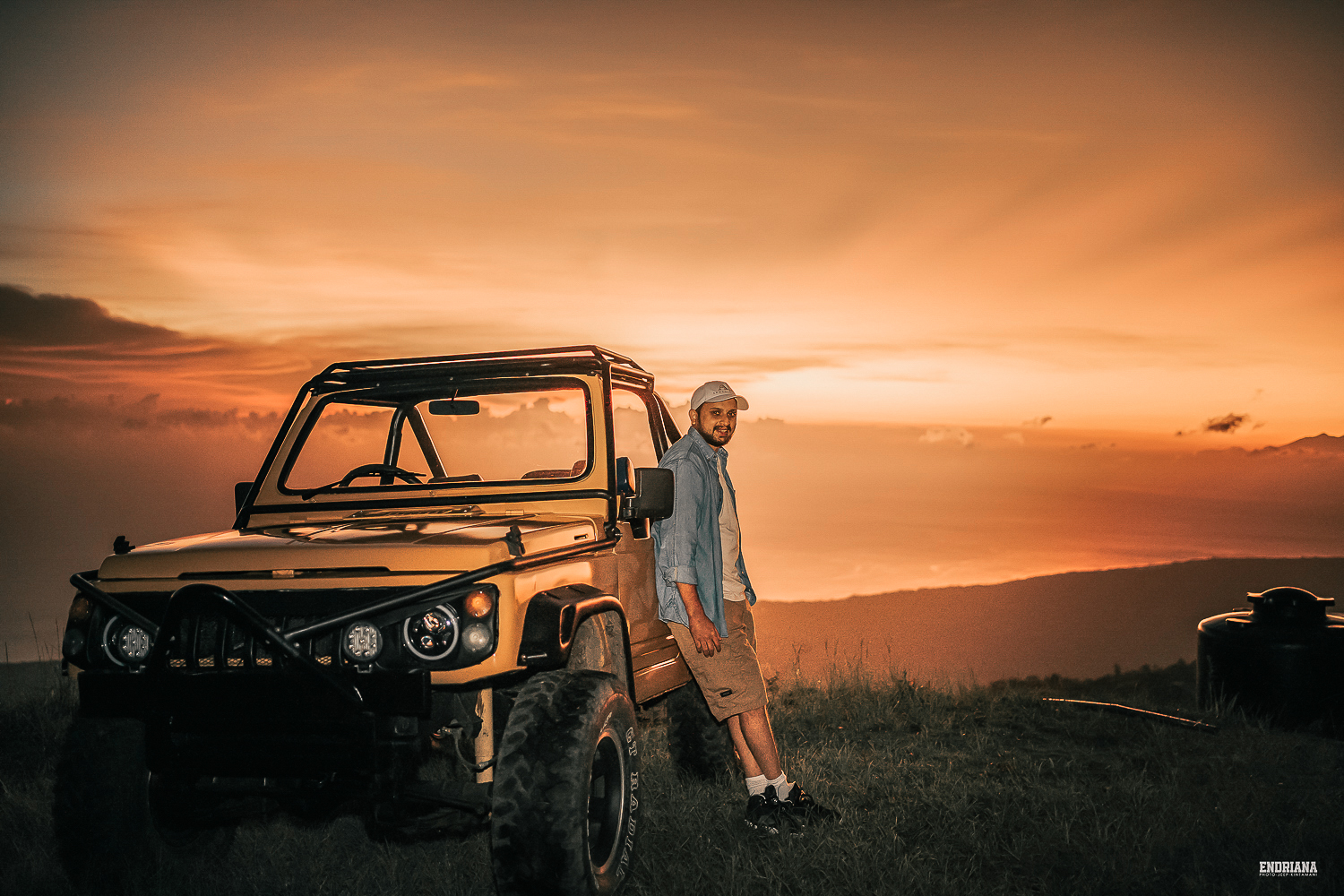 Volcano Jeep Adventure with Natural Hot Spring