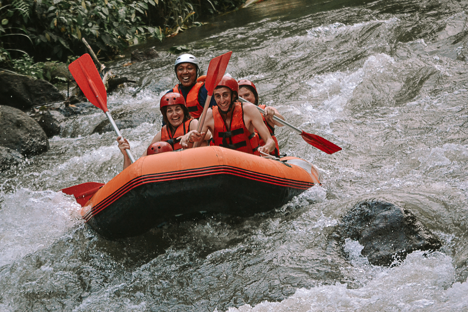 White Water Rafting at Ayung River Ubud